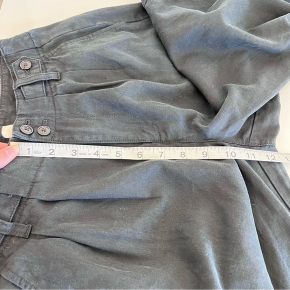 Madewell Women's The Harlow Wide-Leg Pant True Black - Picture 9 of 10